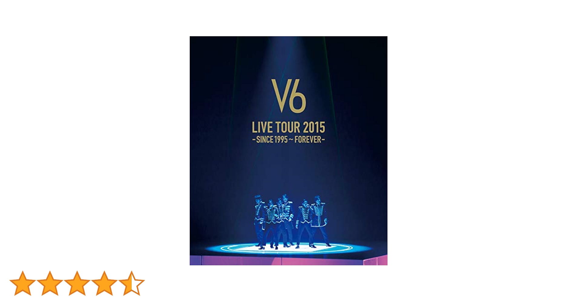 V6/LIVE TOUR 2015 初回限定盤　A.Bセット Amazon.co.jp: LIVE TOUR 2015 -SINCE 1995~FOREVER-(DVD4枚組